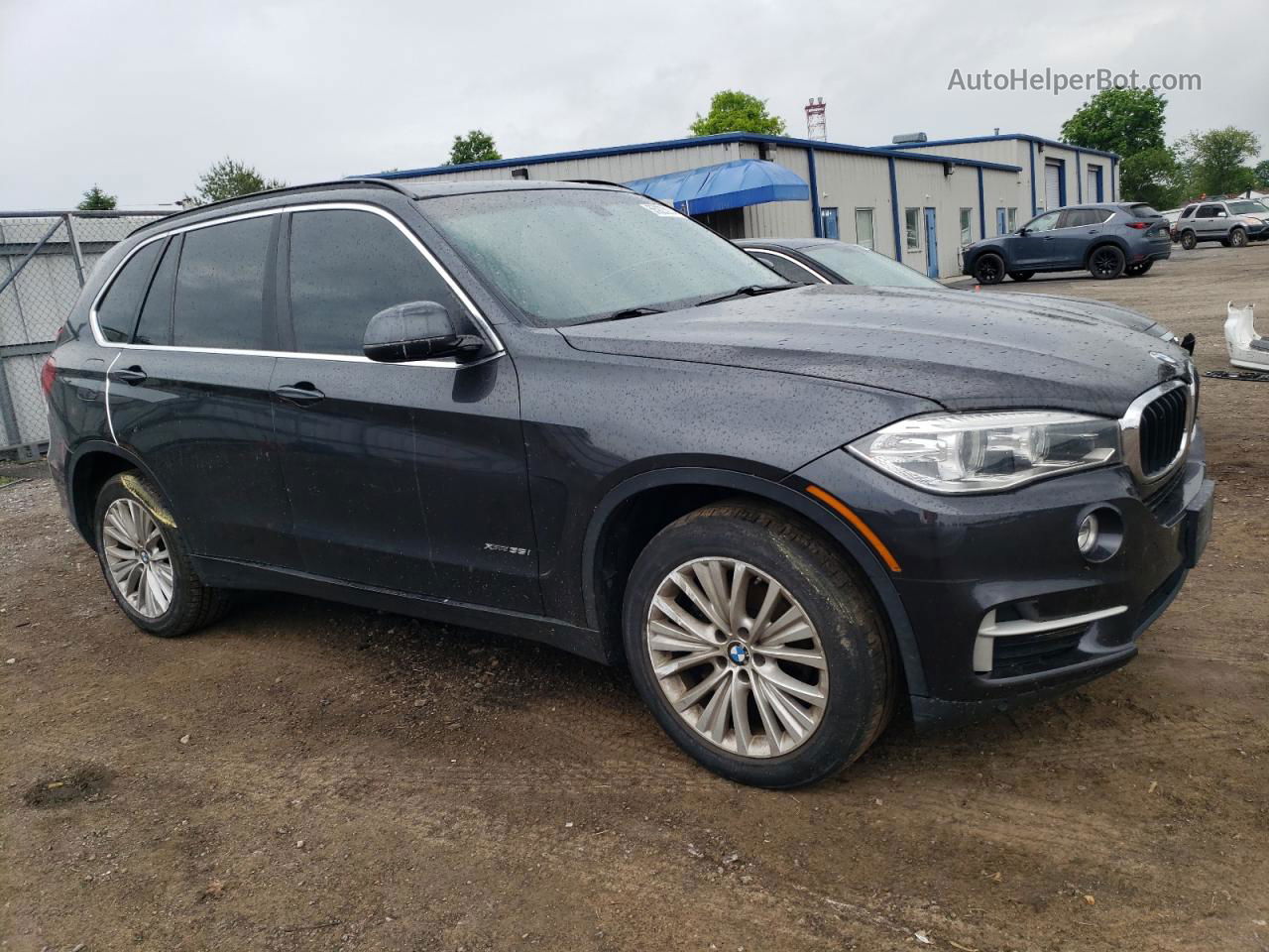 2014 Bmw X5 Xdrive35i Gray vin: 5UXKR0C56E0H17629