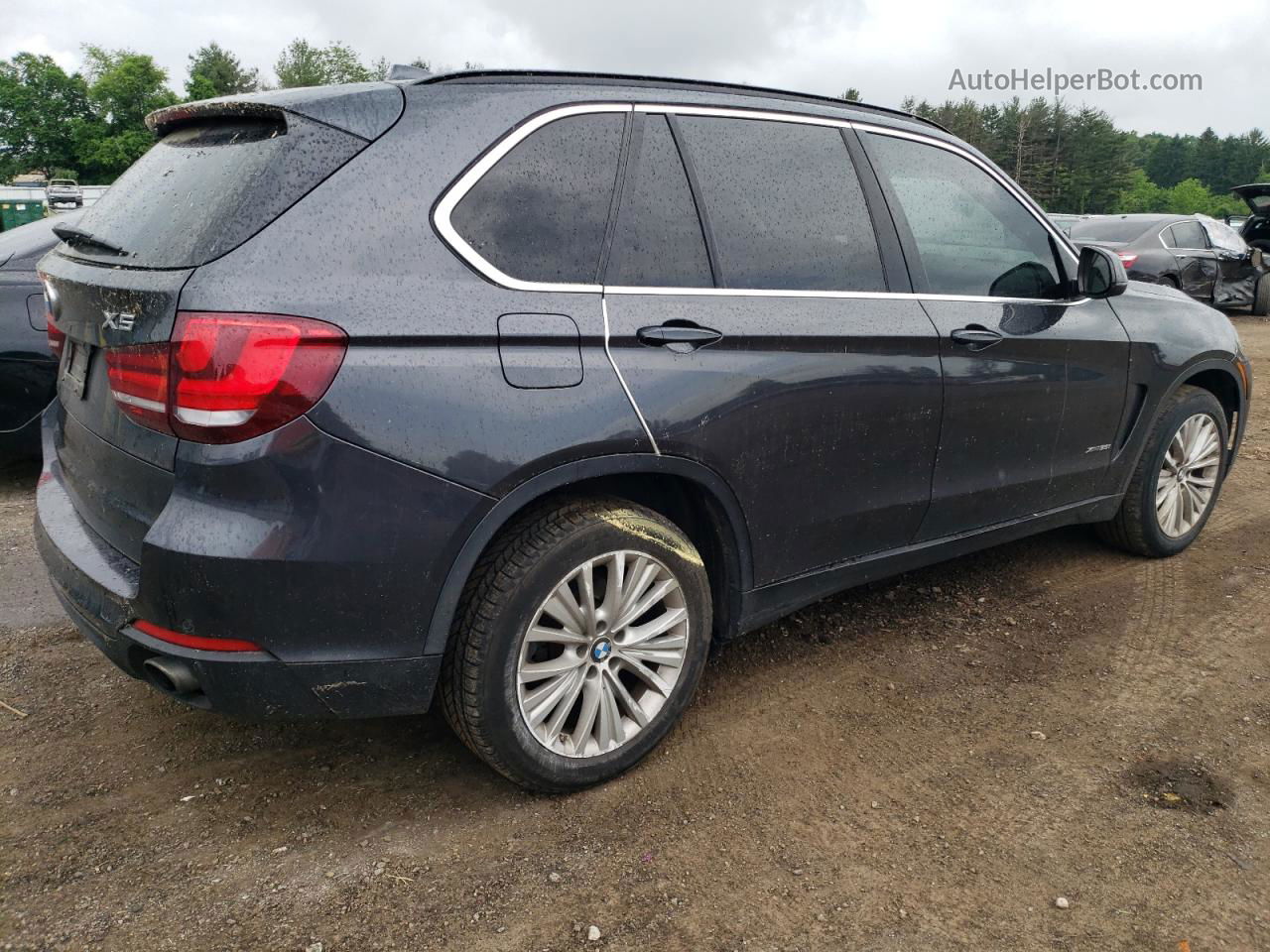 2014 Bmw X5 Xdrive35i Gray vin: 5UXKR0C56E0H17629