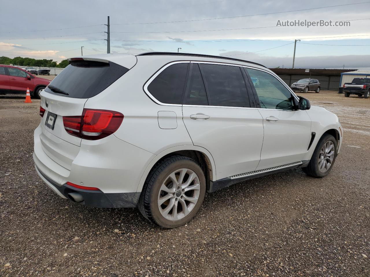 2014 Bmw X5 Xdrive35i Белый vin: 5UXKR0C56E0H18862