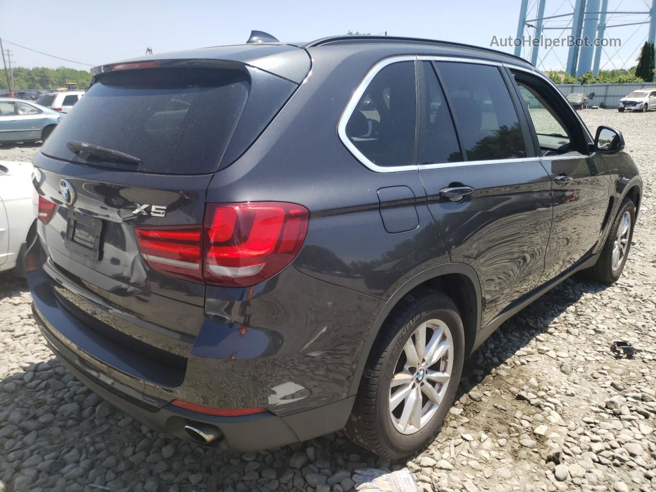 2014 Bmw X5 Xdrive35i Charcoal vin: 5UXKR0C56E0H19073