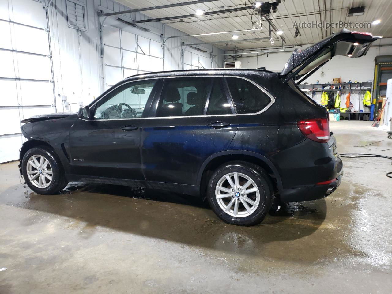 2014 Bmw X5 Xdrive35i Black vin: 5UXKR0C56E0K48488