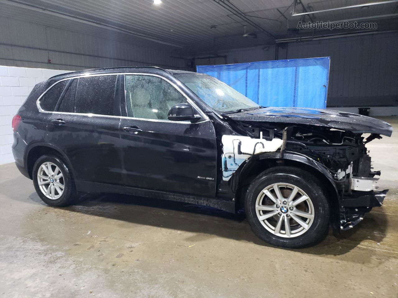 2014 Bmw X5 Xdrive35i Черный vin: 5UXKR0C56E0K48488