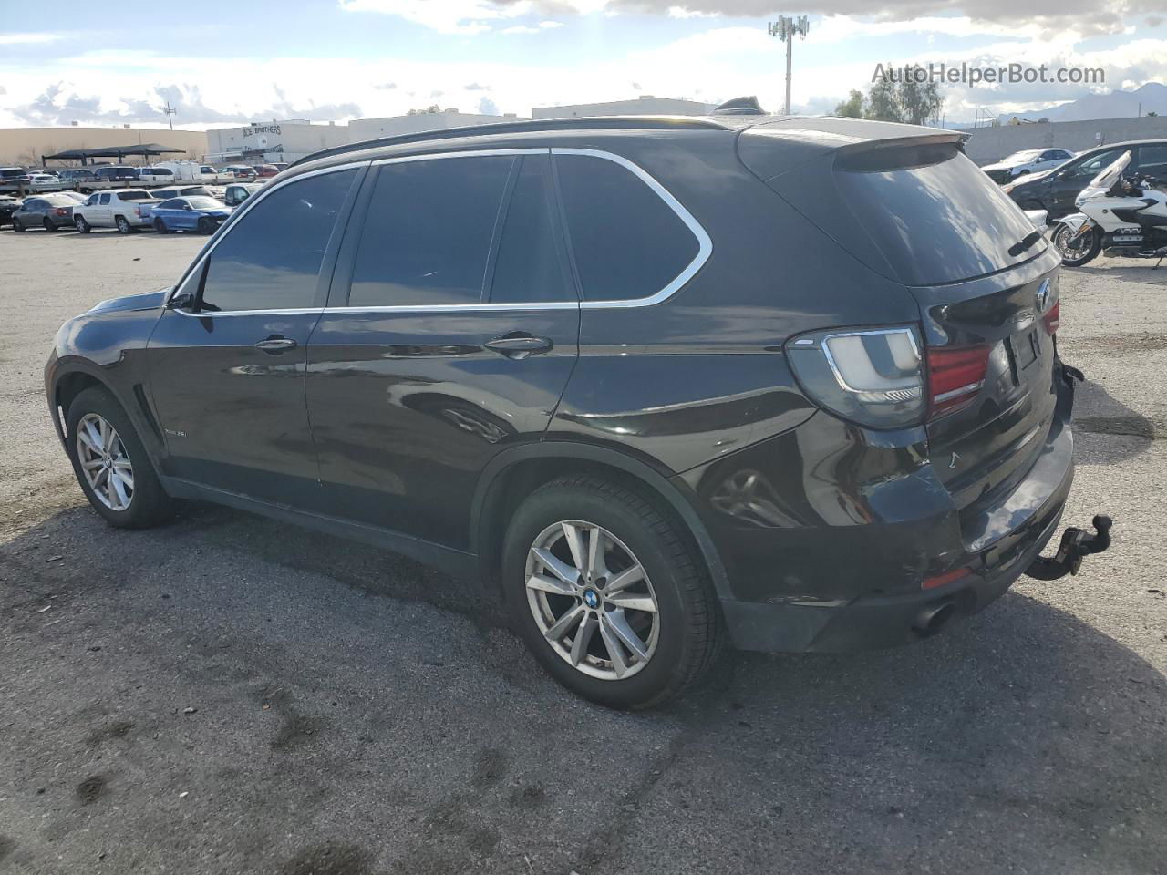 2015 Bmw X5 Xdrive35i Черный vin: 5UXKR0C56F0K54955