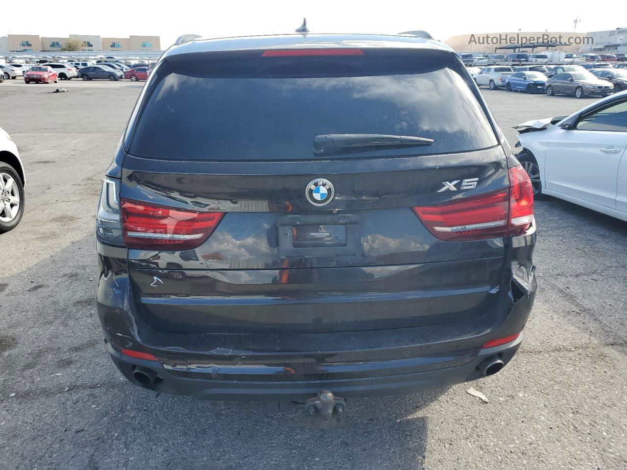 2015 Bmw X5 Xdrive35i Черный vin: 5UXKR0C56F0K54955