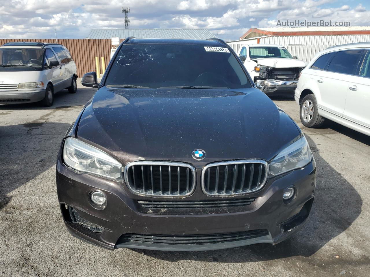 2015 Bmw X5 Xdrive35i Black vin: 5UXKR0C56F0K54955