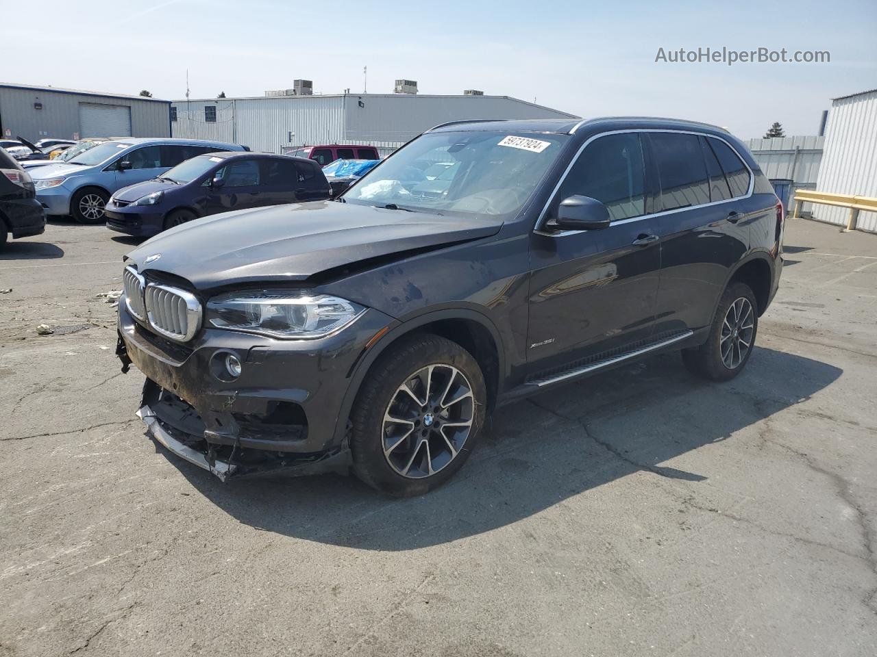 2015 Bmw X5 Xdrive35i Black vin: 5UXKR0C56F0K57564