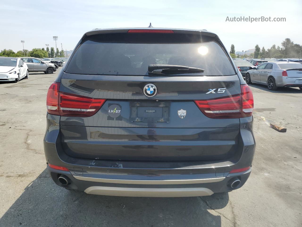 2015 Bmw X5 Xdrive35i Черный vin: 5UXKR0C56F0K57564