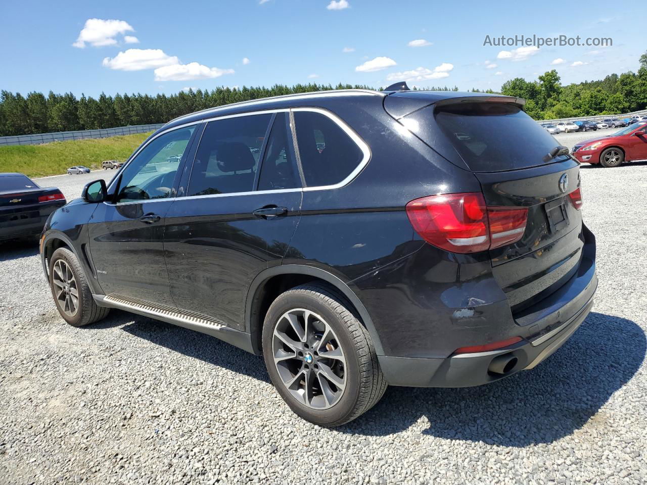 2015 Bmw X5 Xdrive35i Черный vin: 5UXKR0C56F0K58195