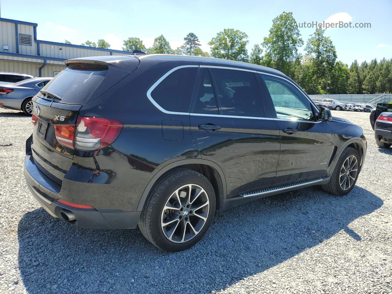 2015 Bmw X5 Xdrive35i Black vin: 5UXKR0C56F0K58195