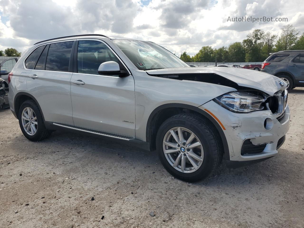 2015 Bmw X5 Xdrive35i Gray vin: 5UXKR0C56F0K59962