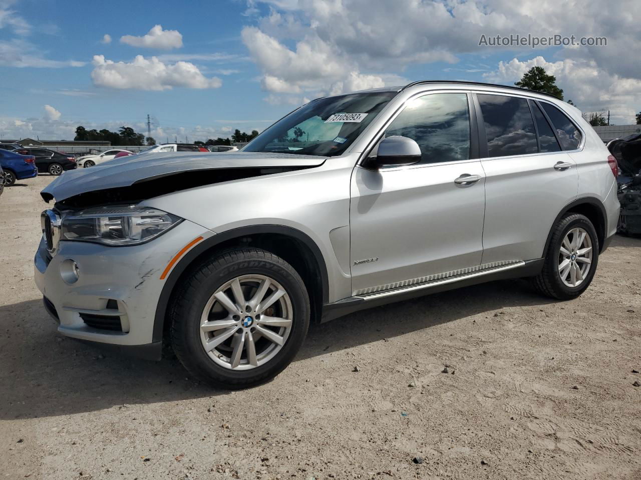 2015 Bmw X5 Xdrive35i Gray vin: 5UXKR0C56F0K59962