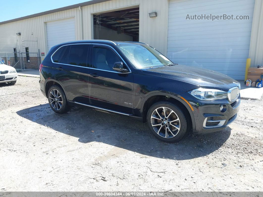 2015 Bmw X5 Xdrive35i Black vin: 5UXKR0C56F0K60481