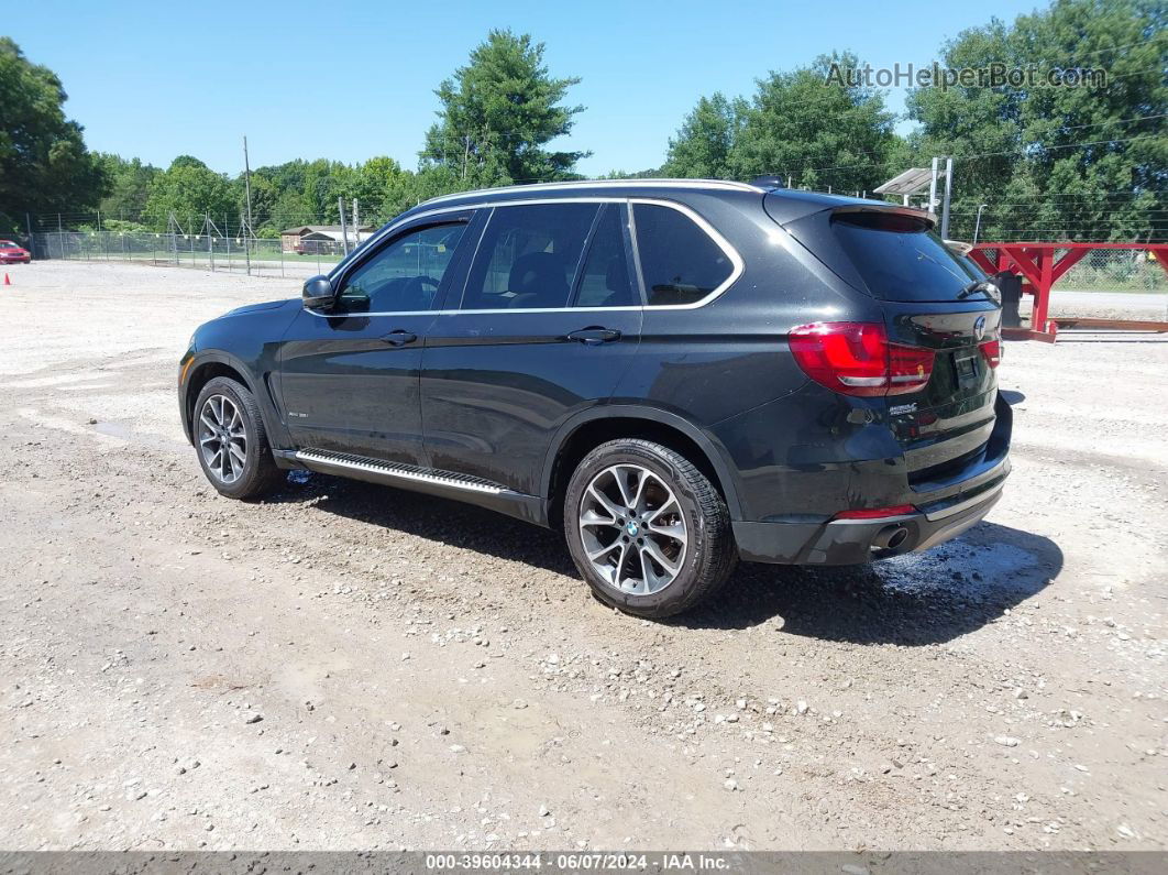 2015 Bmw X5 Xdrive35i Black vin: 5UXKR0C56F0K60481