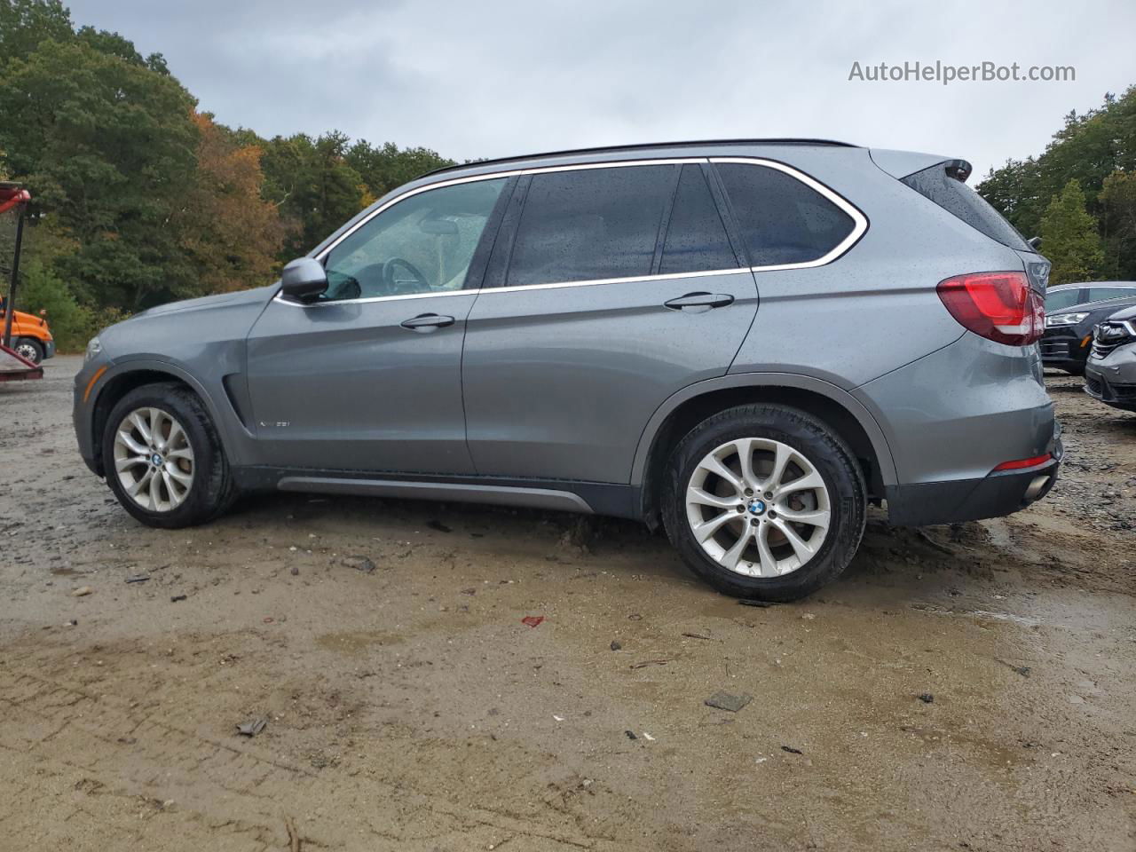 2015 Bmw X5 Xdrive35i Gray vin: 5UXKR0C56F0K62277