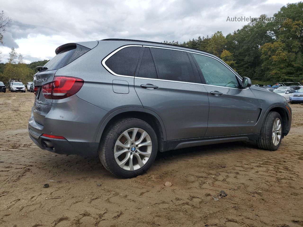 2015 Bmw X5 Xdrive35i Gray vin: 5UXKR0C56F0K62277