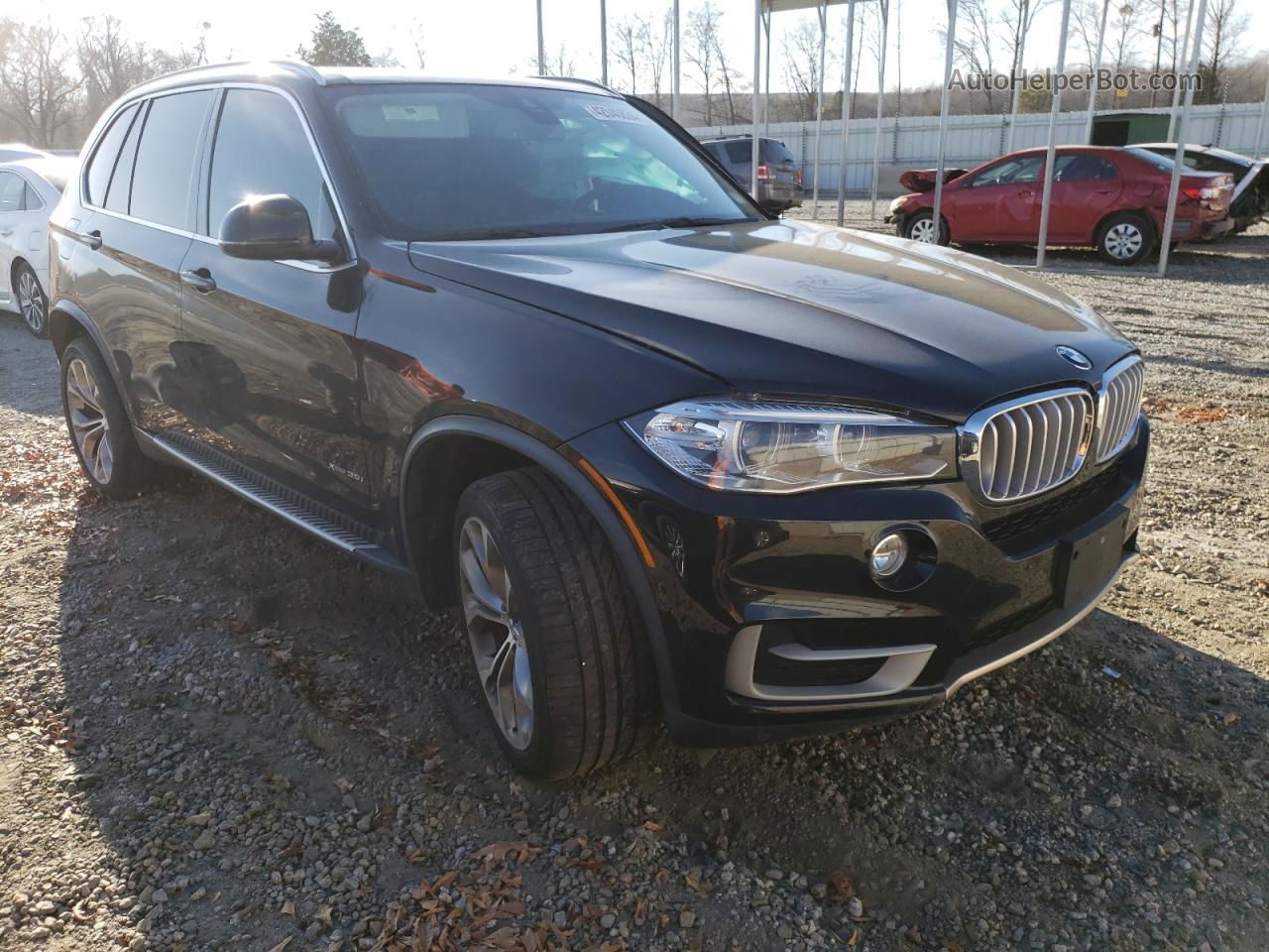 2015 Bmw X5 Xdrive35i Blue vin: 5UXKR0C56F0K62330