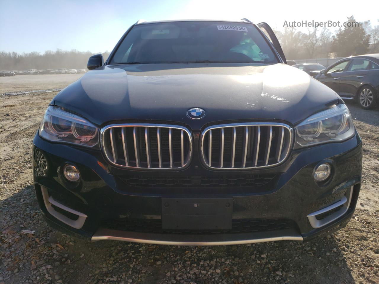 2015 Bmw X5 Xdrive35i Blue vin: 5UXKR0C56F0K62330