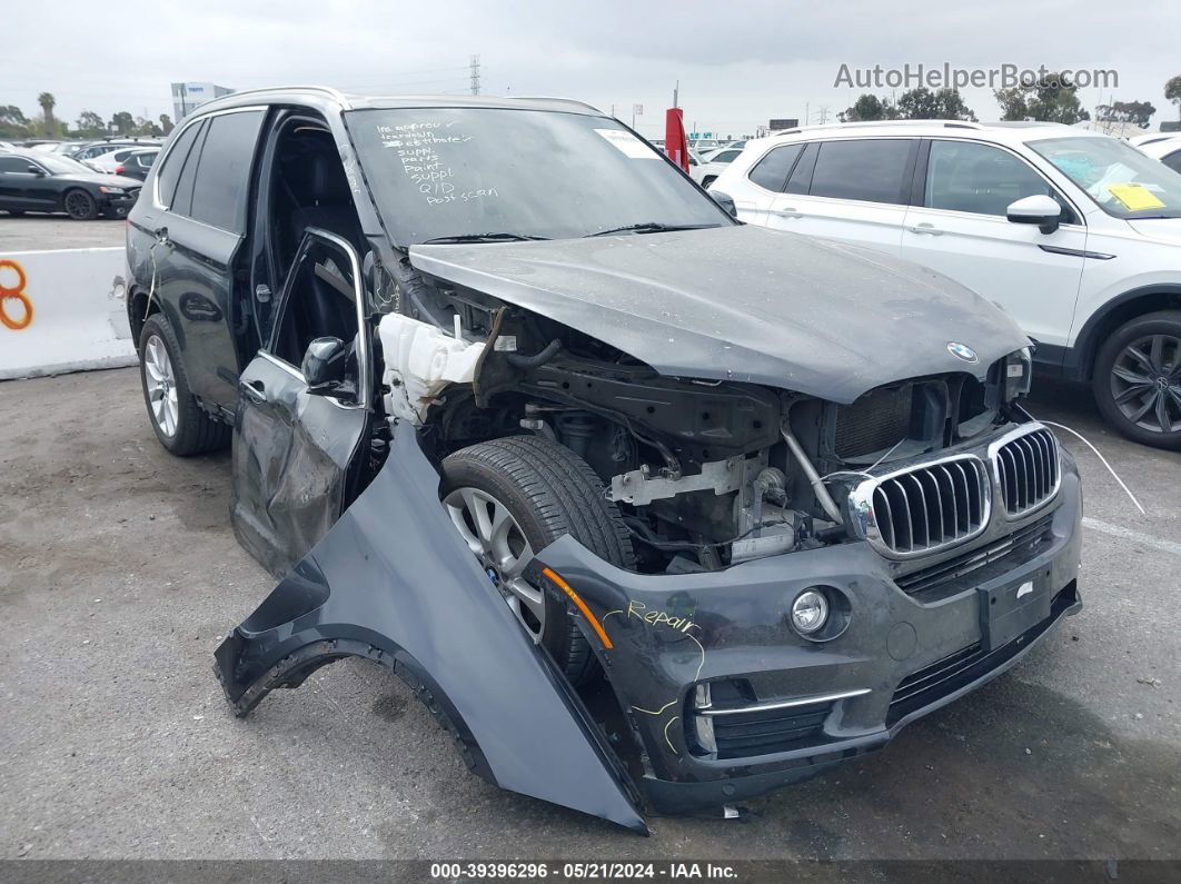 2015 Bmw X5 Xdrive35i Gray vin: 5UXKR0C56F0K65504