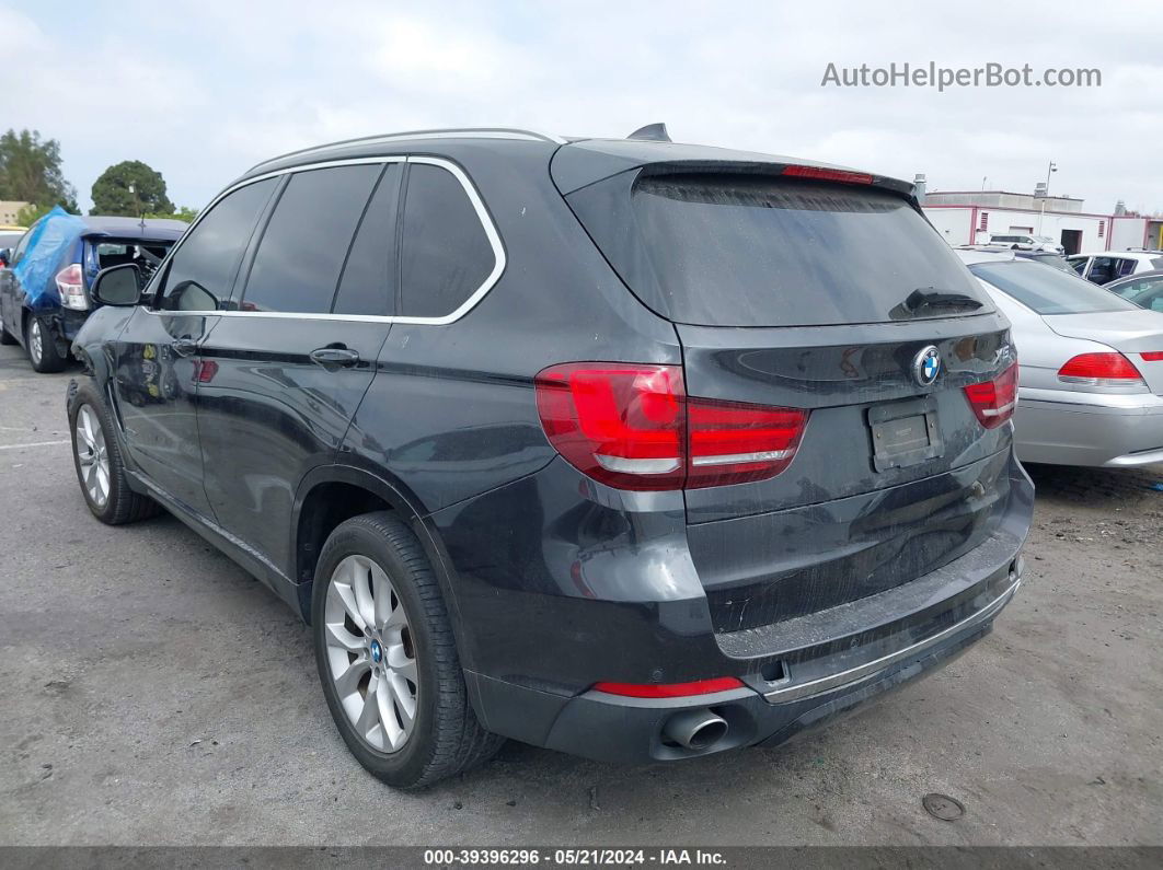 2015 Bmw X5 Xdrive35i Gray vin: 5UXKR0C56F0K65504