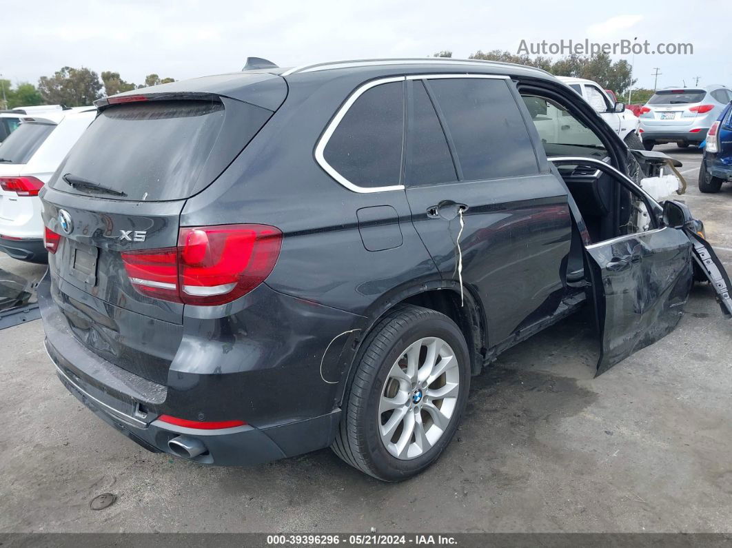 2015 Bmw X5 Xdrive35i Gray vin: 5UXKR0C56F0K65504