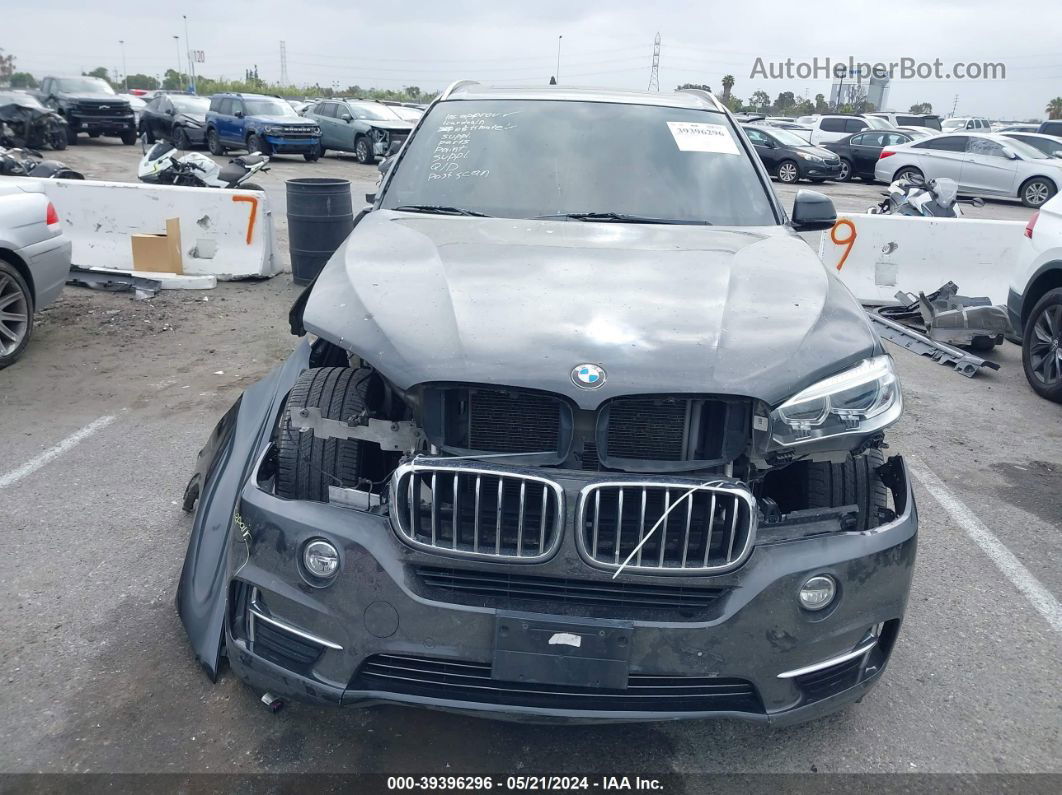 2015 Bmw X5 Xdrive35i Gray vin: 5UXKR0C56F0K65504