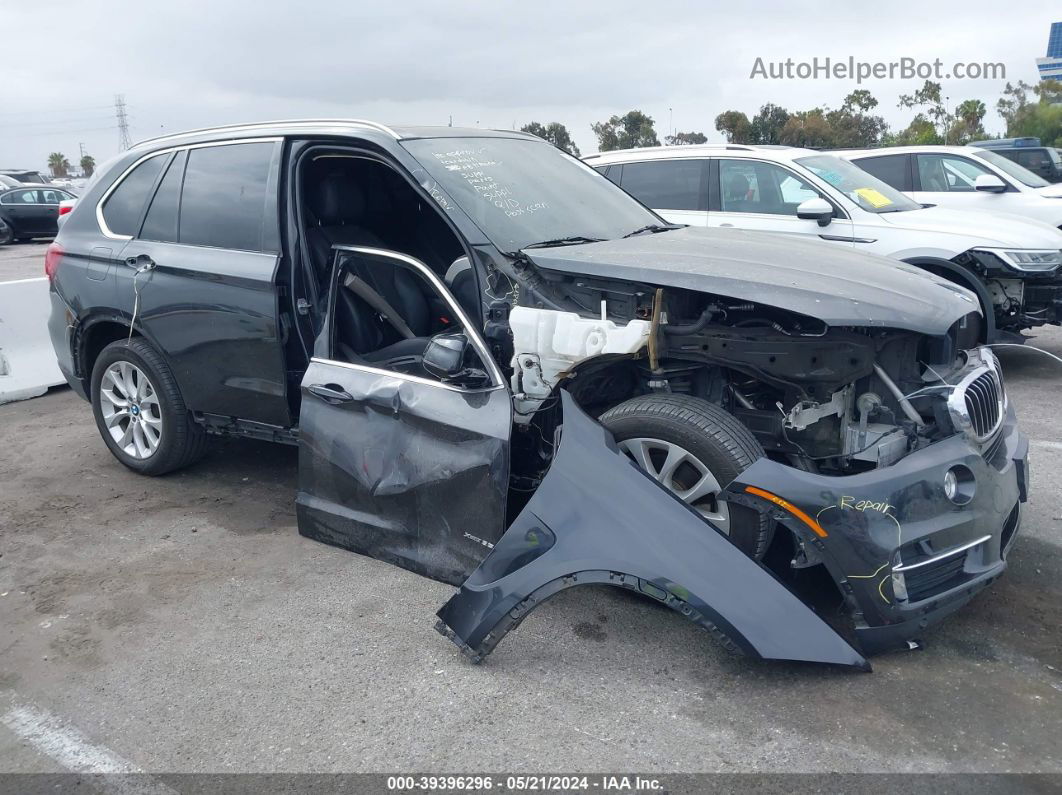 2015 Bmw X5 Xdrive35i Gray vin: 5UXKR0C56F0K65504