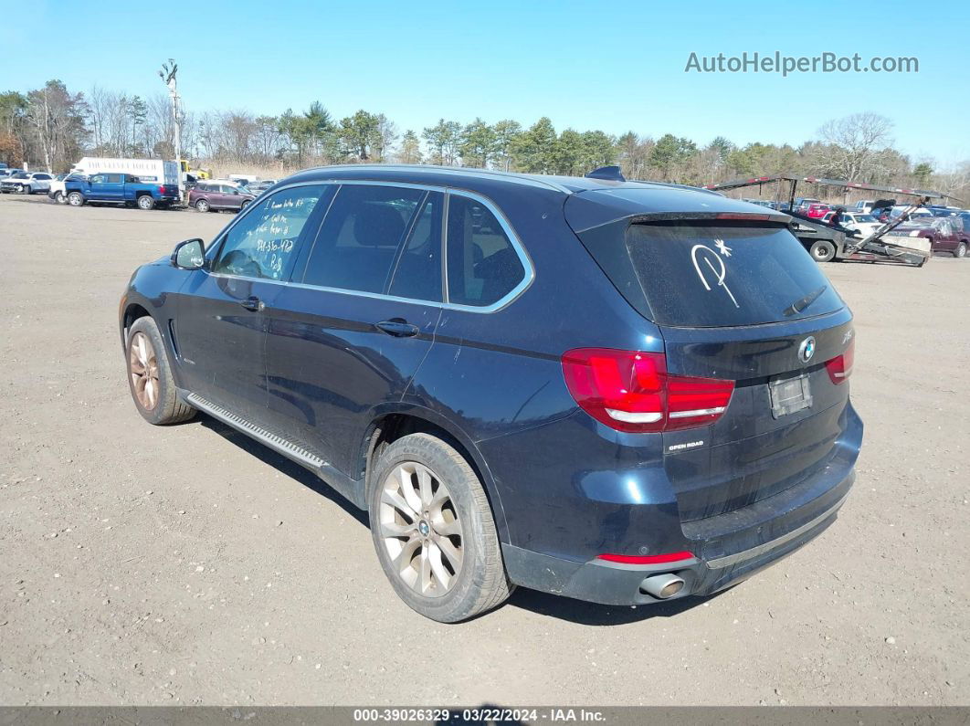 2015 Bmw X5 Xdrive35i Black vin: 5UXKR0C56F0K71951