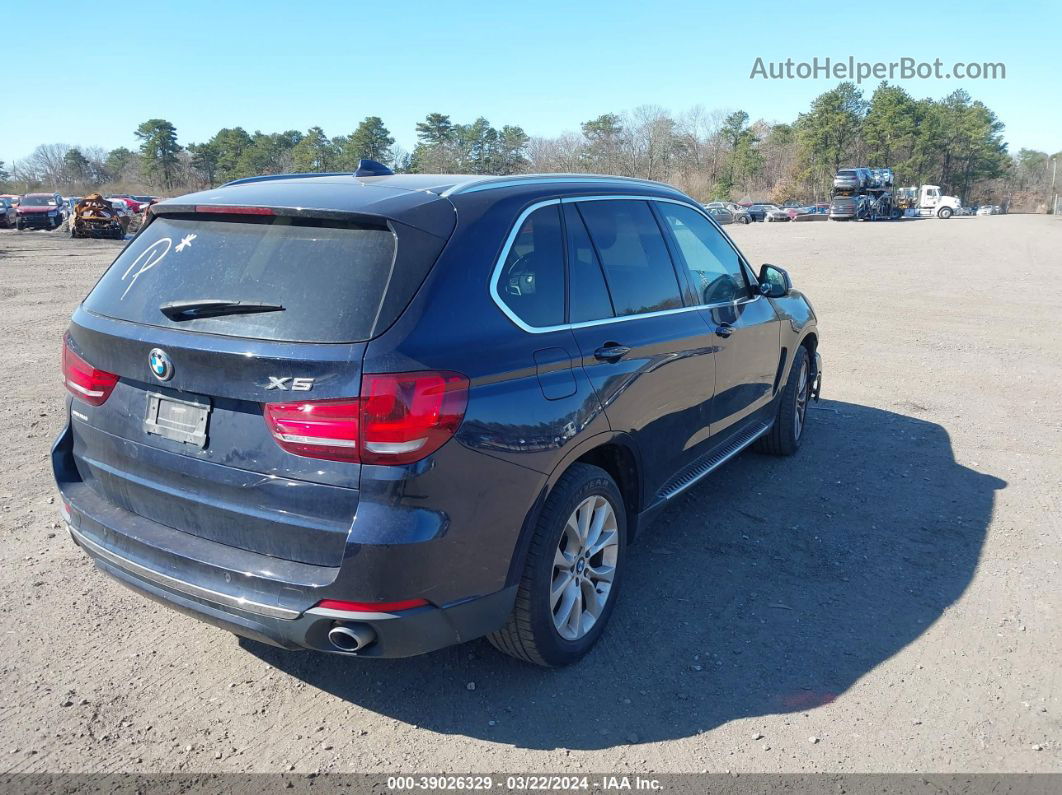 2015 Bmw X5 Xdrive35i Black vin: 5UXKR0C56F0K71951