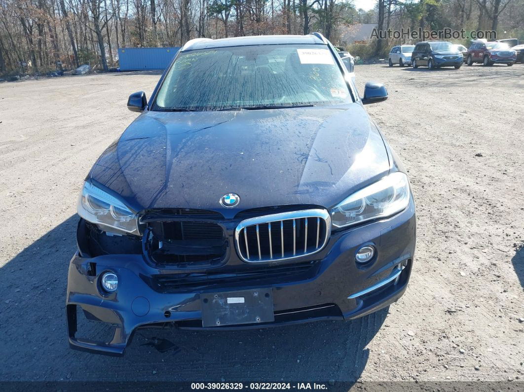 2015 Bmw X5 Xdrive35i Черный vin: 5UXKR0C56F0K71951