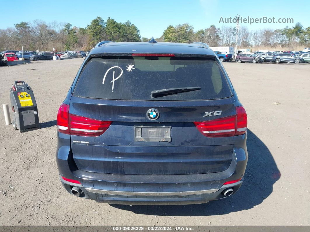 2015 Bmw X5 Xdrive35i Black vin: 5UXKR0C56F0K71951