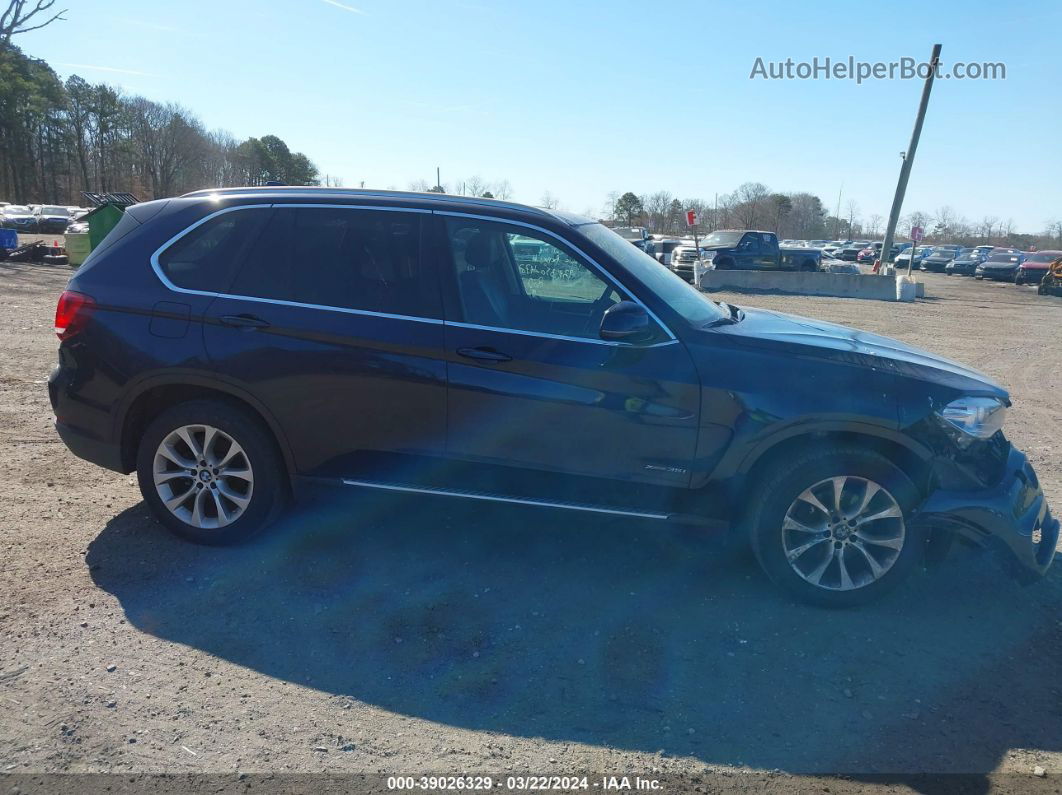 2015 Bmw X5 Xdrive35i Black vin: 5UXKR0C56F0K71951