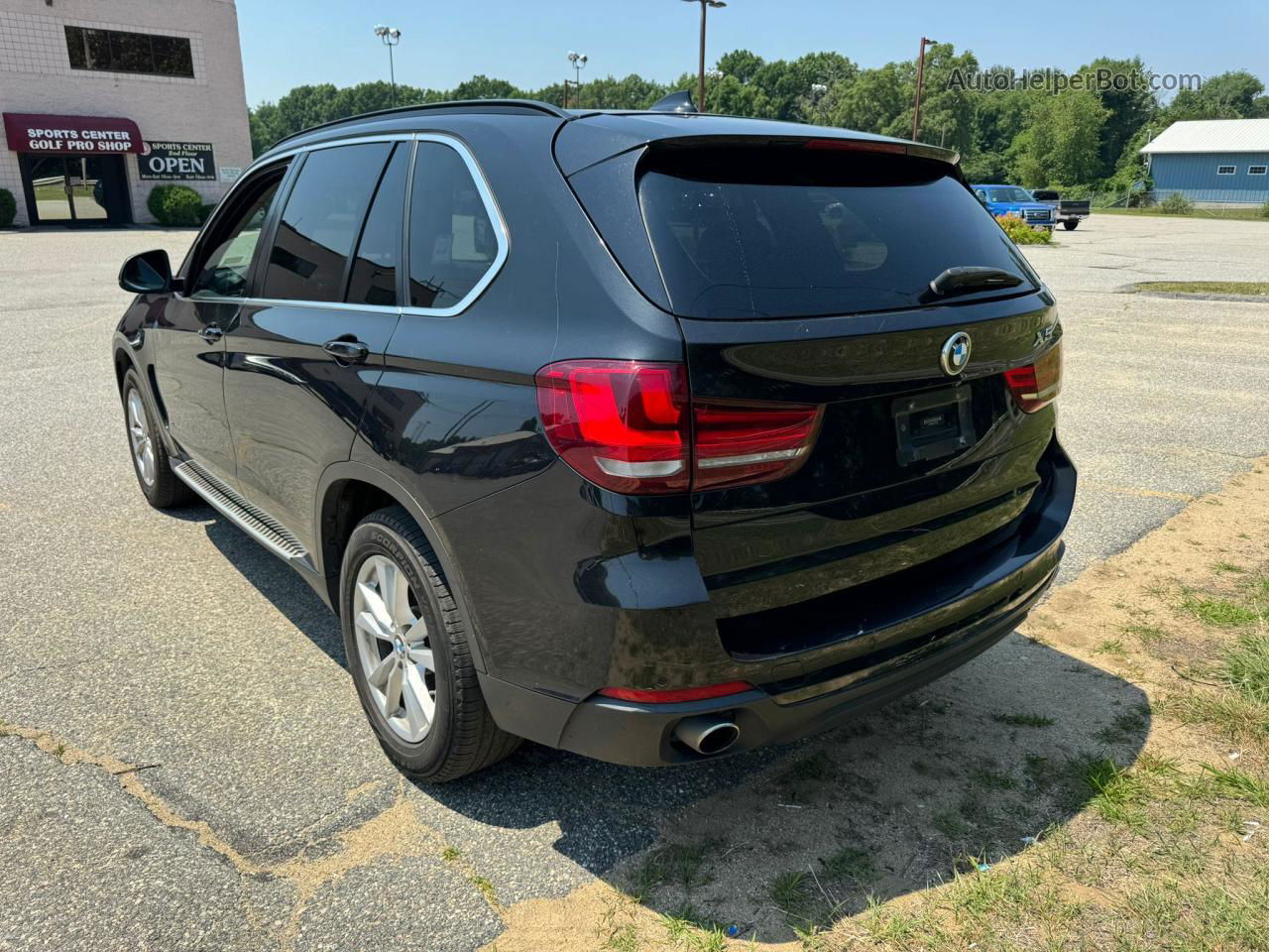 2015 Bmw X5 Xdrive35i Black vin: 5UXKR0C56F0P03776