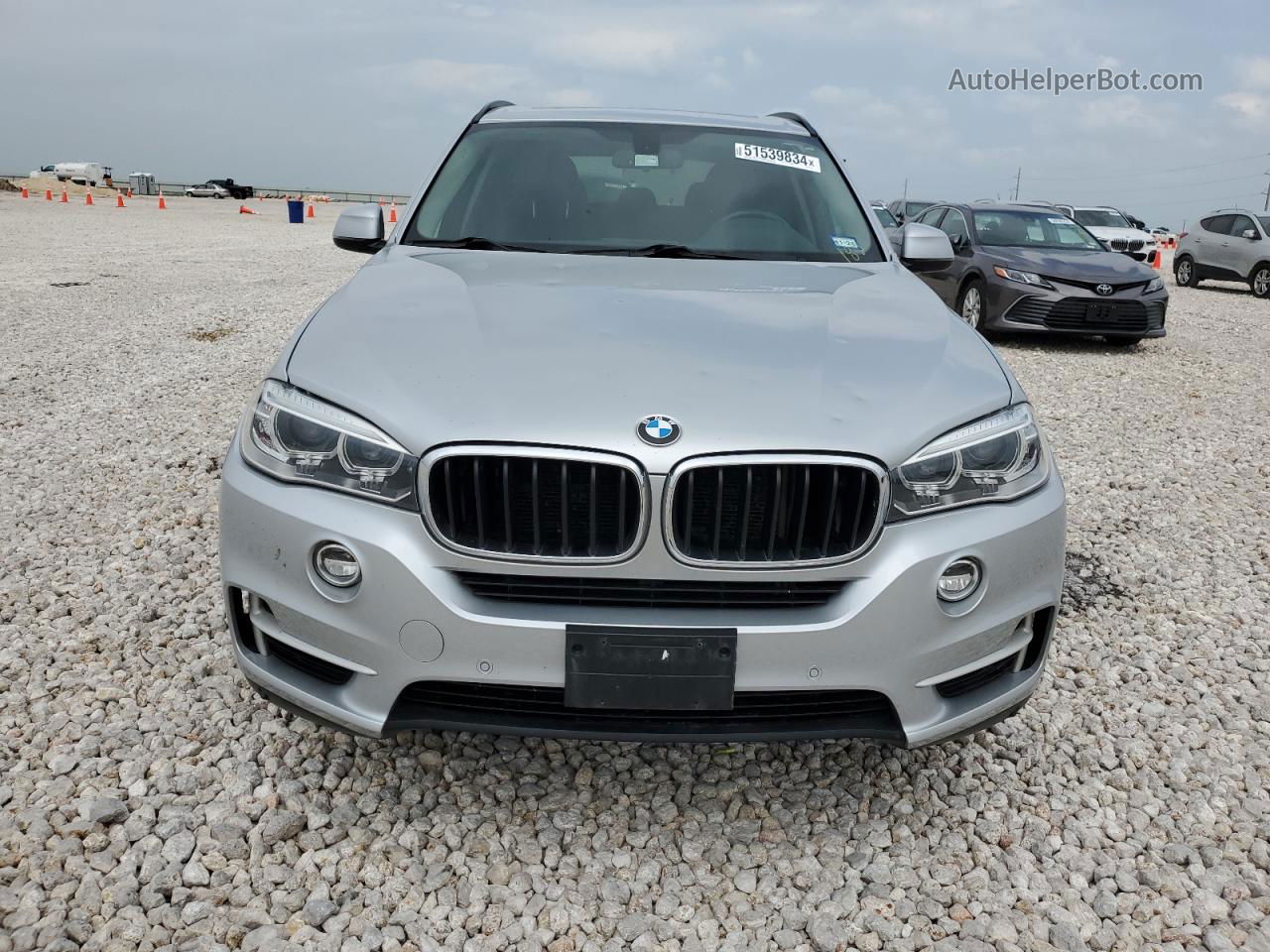 2015 Bmw X5 Xdrive35i Серебряный vin: 5UXKR0C56F0P18245