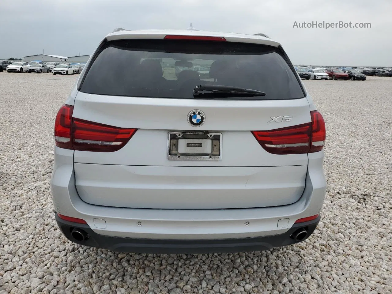 2015 Bmw X5 Xdrive35i Silver vin: 5UXKR0C56F0P18245