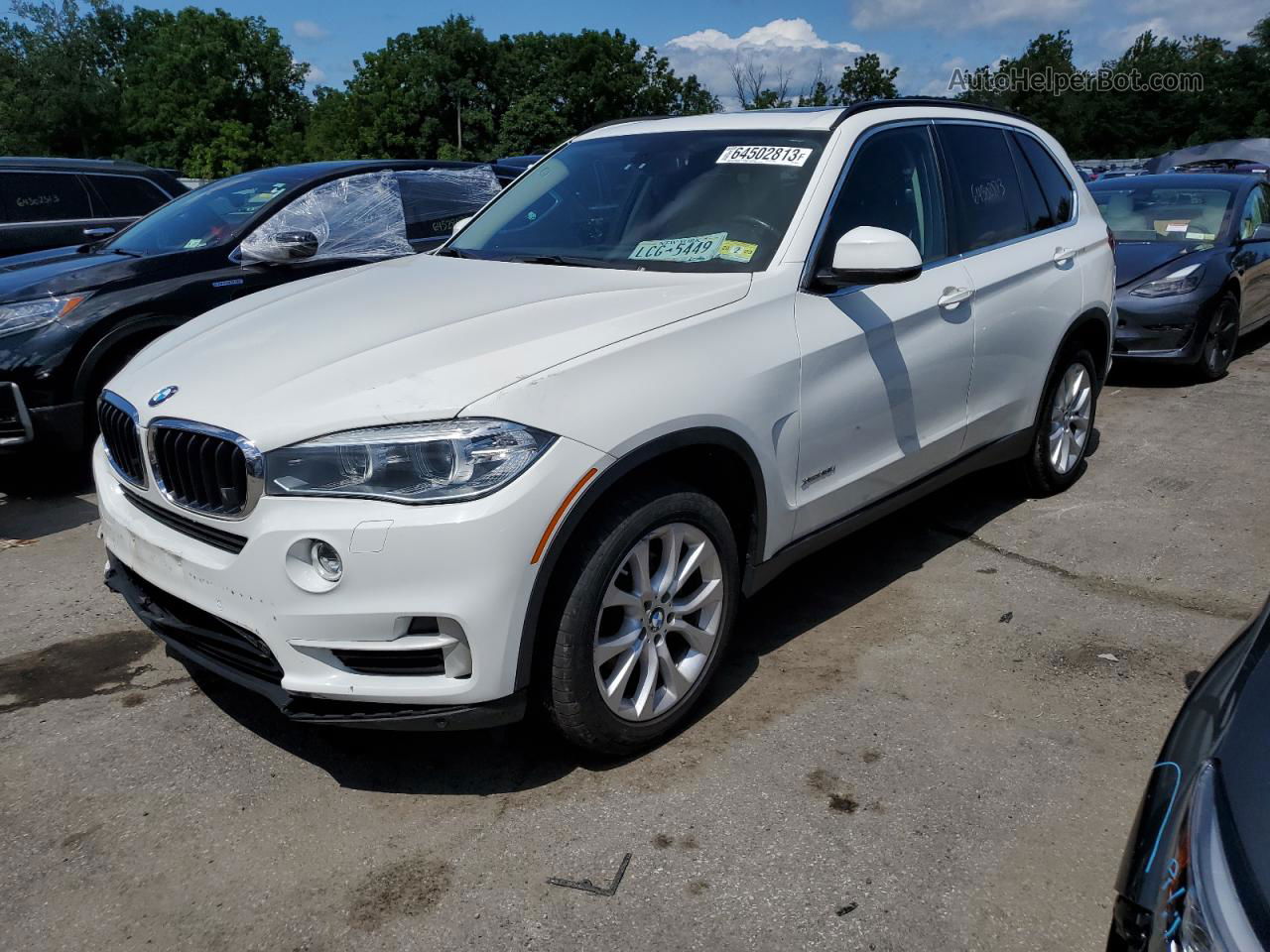 2016 Bmw X5 Xdrive35i Белый vin: 5UXKR0C56G0S86418