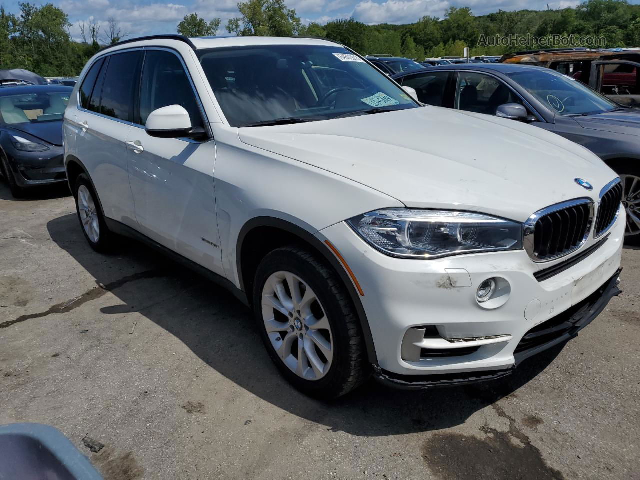 2016 Bmw X5 Xdrive35i Белый vin: 5UXKR0C56G0S86418