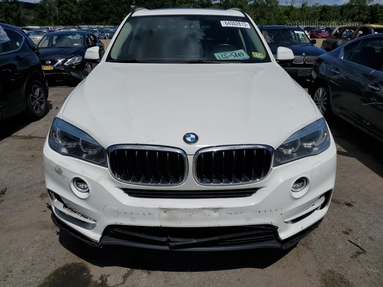 2016 Bmw X5 Xdrive35i Белый vin: 5UXKR0C56G0S86418