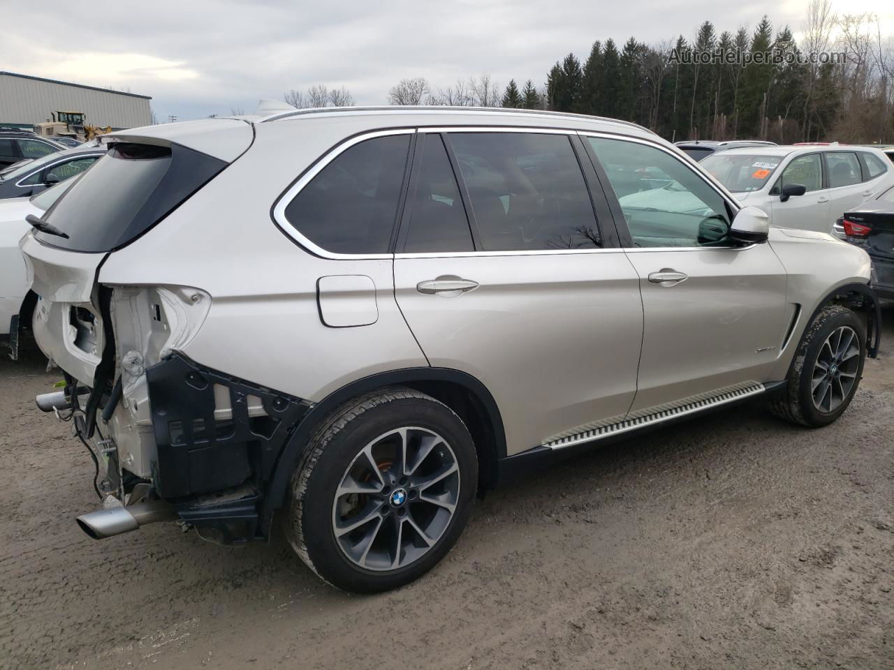 2016 Bmw X5 Xdrive35i Бежевый vin: 5UXKR0C56G0U48161