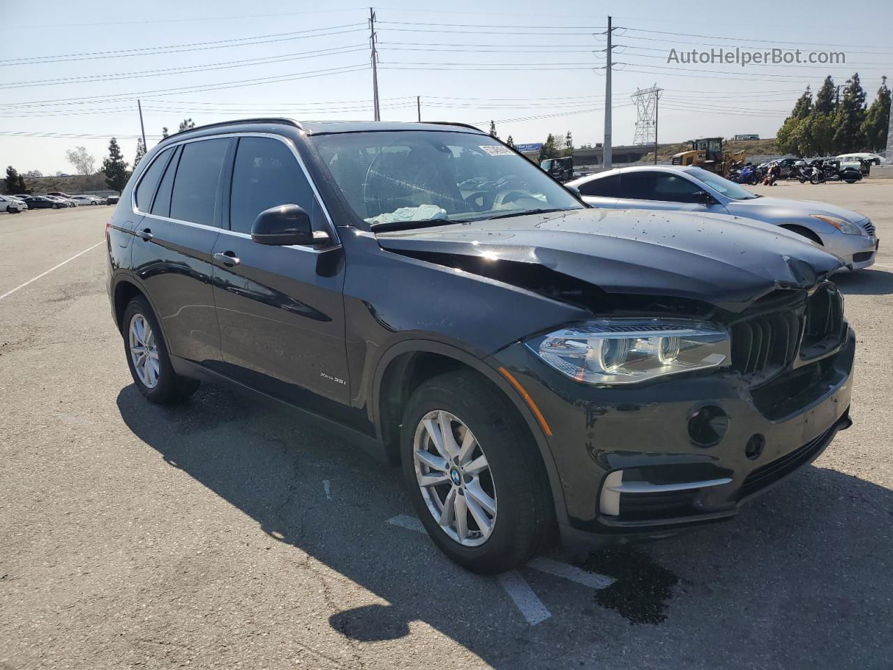 2014 Bmw X5 Xdrive35i Black vin: 5UXKR0C57E0C24591