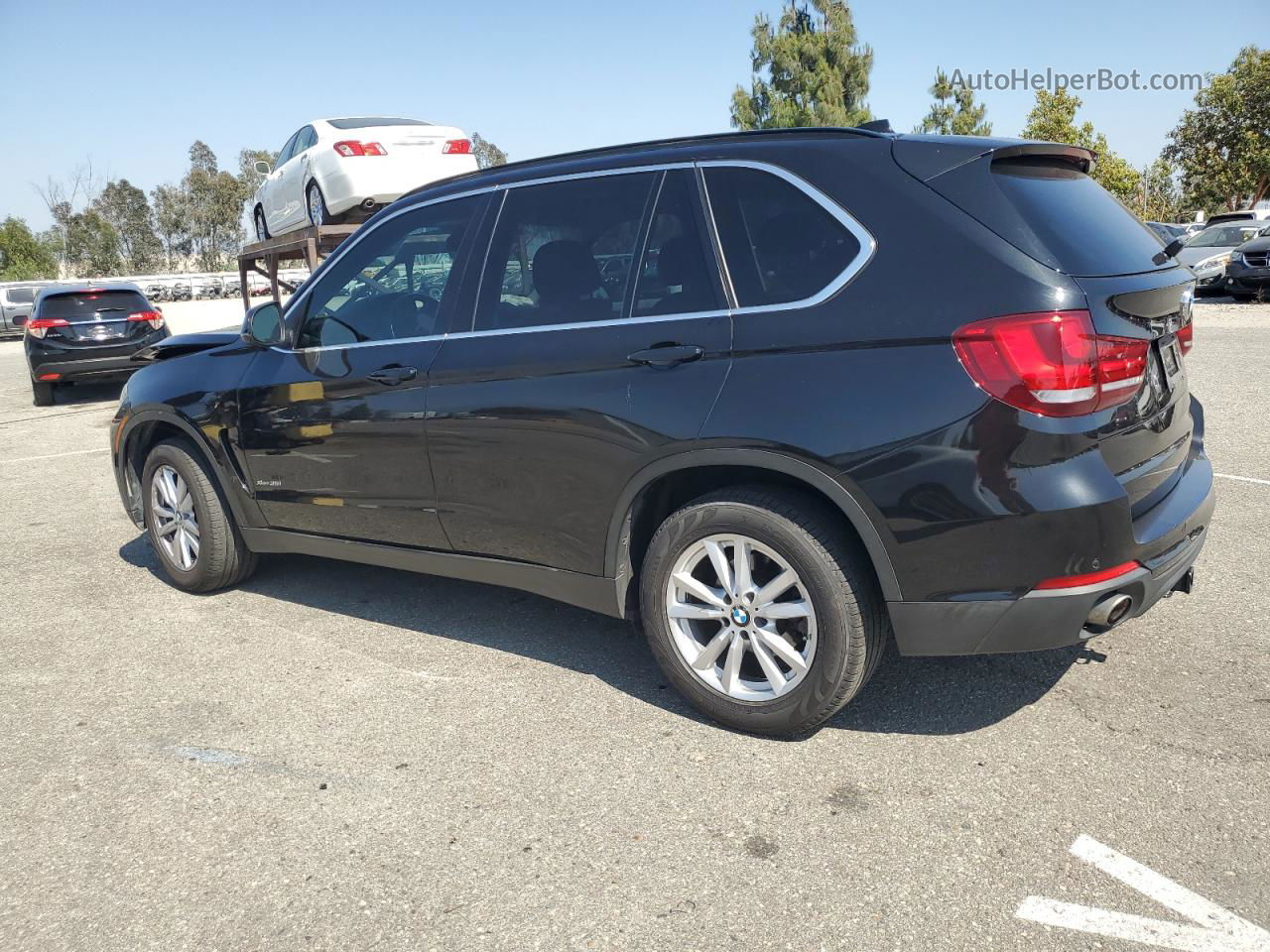 2014 Bmw X5 Xdrive35i Black vin: 5UXKR0C57E0C24591