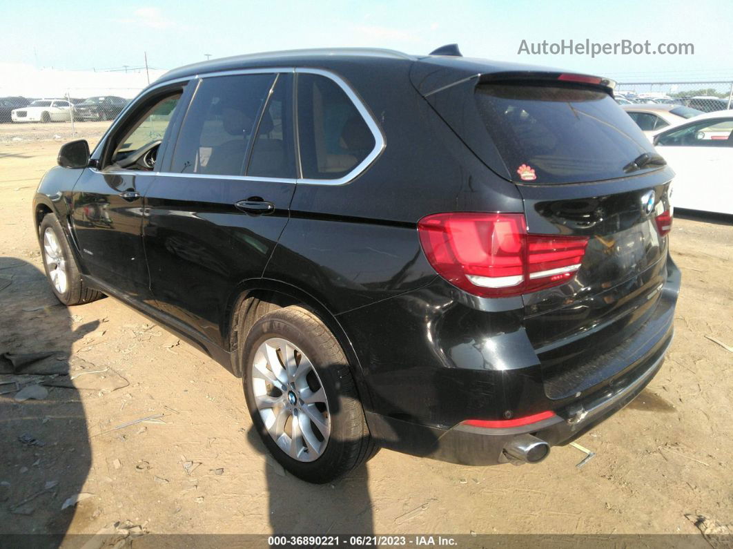 2014 Bmw X5 Xdrive35i Black vin: 5UXKR0C57E0C25658