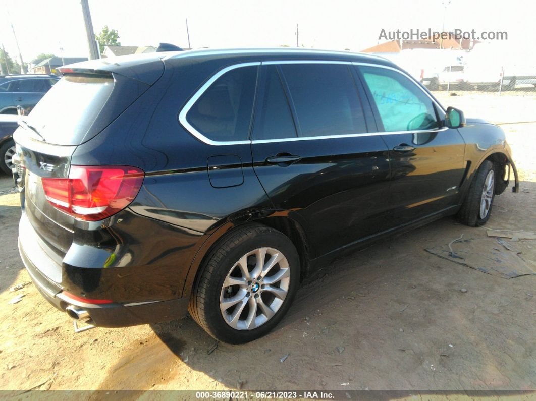 2014 Bmw X5 Xdrive35i Black vin: 5UXKR0C57E0C25658