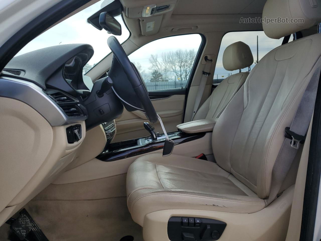 2014 Bmw X5 Xdrive35i Белый vin: 5UXKR0C57E0K48628