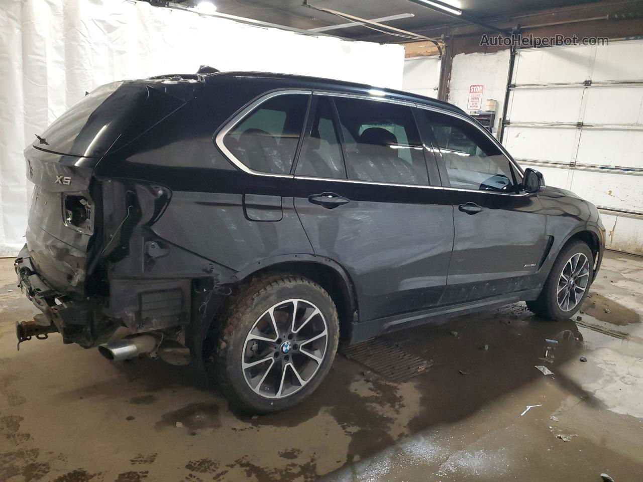 2015 Bmw X5 Xdrive35i Black vin: 5UXKR0C57F0K56892