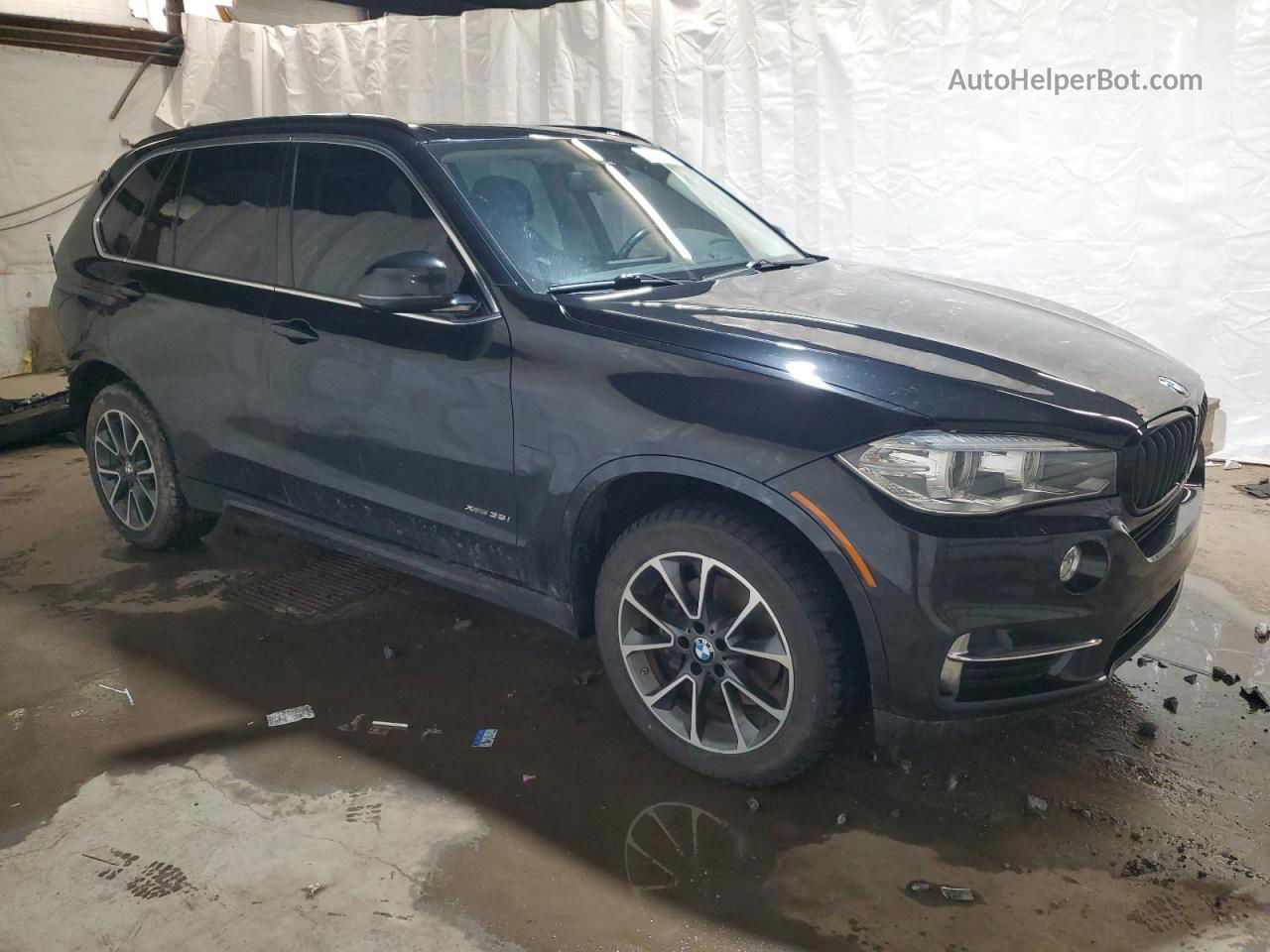 2015 Bmw X5 Xdrive35i Black vin: 5UXKR0C57F0K56892