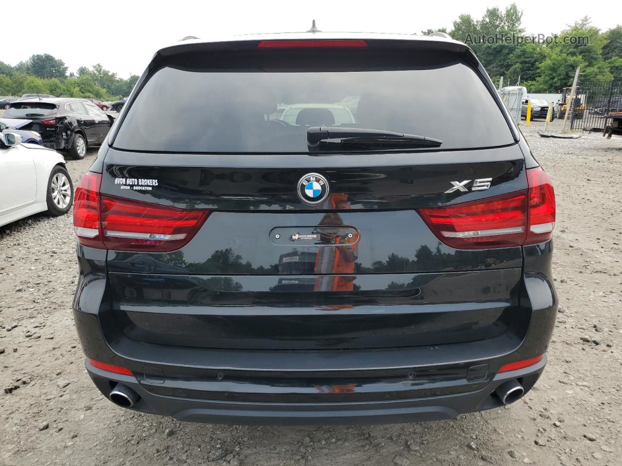 2015 Bmw X5 Xdrive35i Black vin: 5UXKR0C57F0K62904