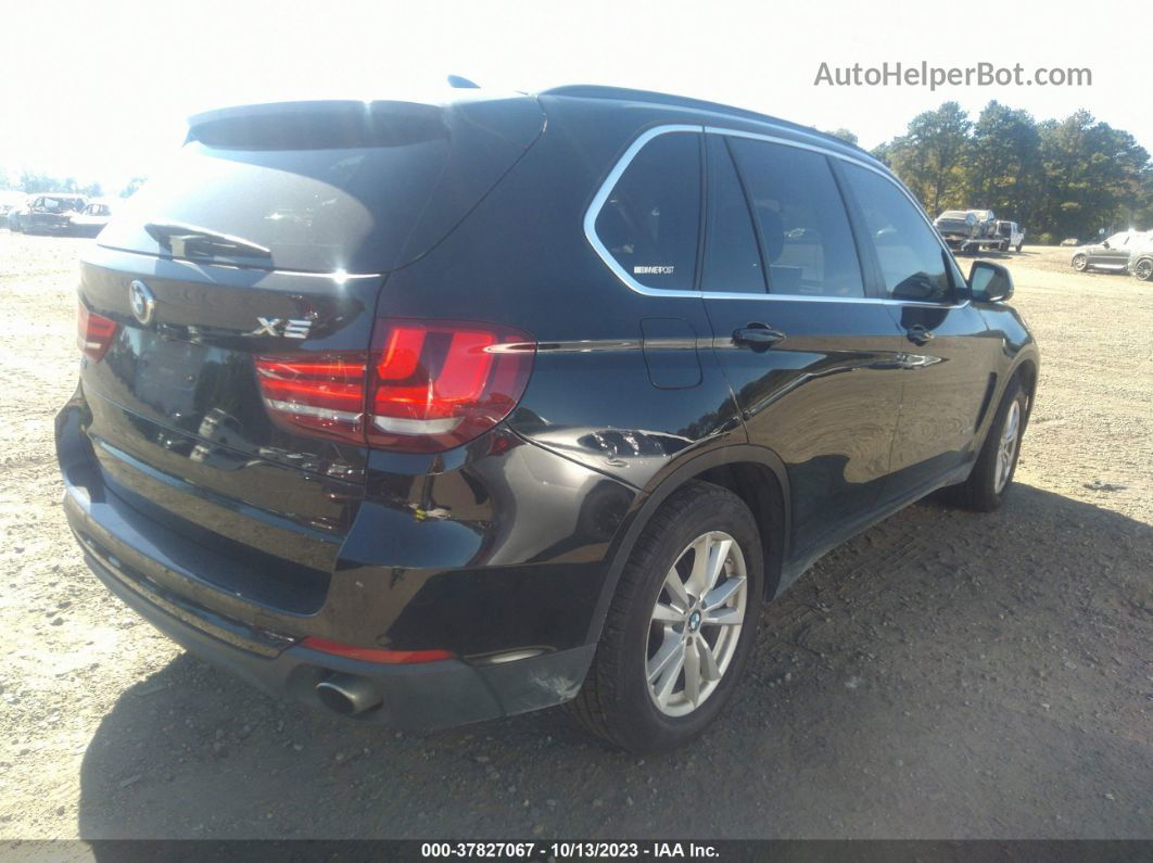 2015 Bmw X5 Xdrive35i Черный vin: 5UXKR0C57F0P02894