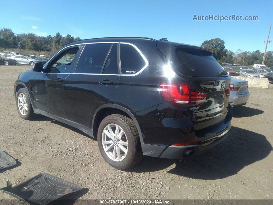 2015 Bmw X5 Xdrive35i Черный vin: 5UXKR0C57F0P02894