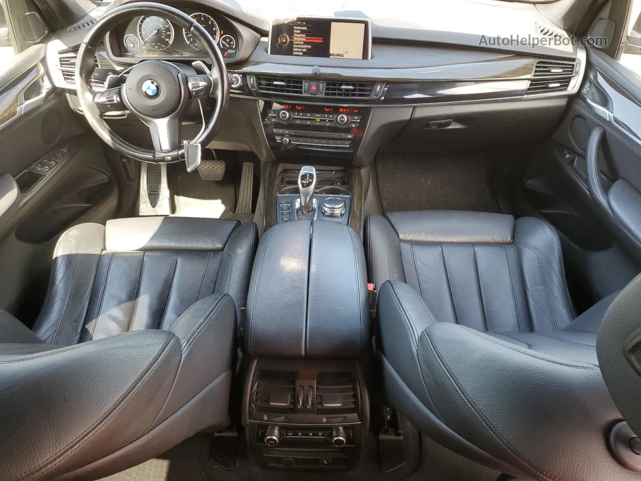 2015 Bmw X5 Xdrive35i Черный vin: 5UXKR0C57F0P03558