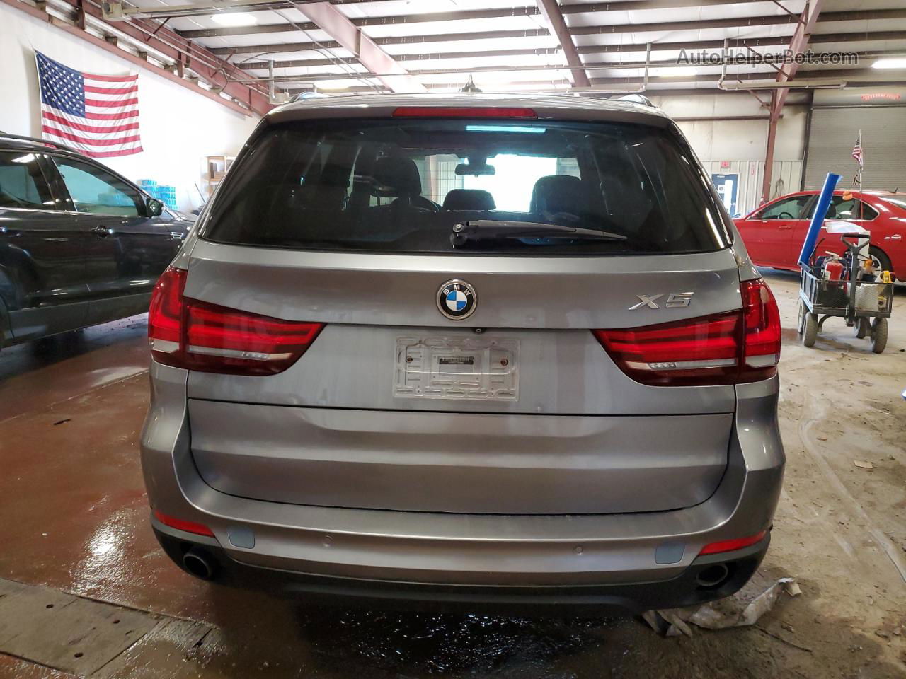 2015 Bmw X5 Xdrive35i Серый vin: 5UXKR0C57F0P03883